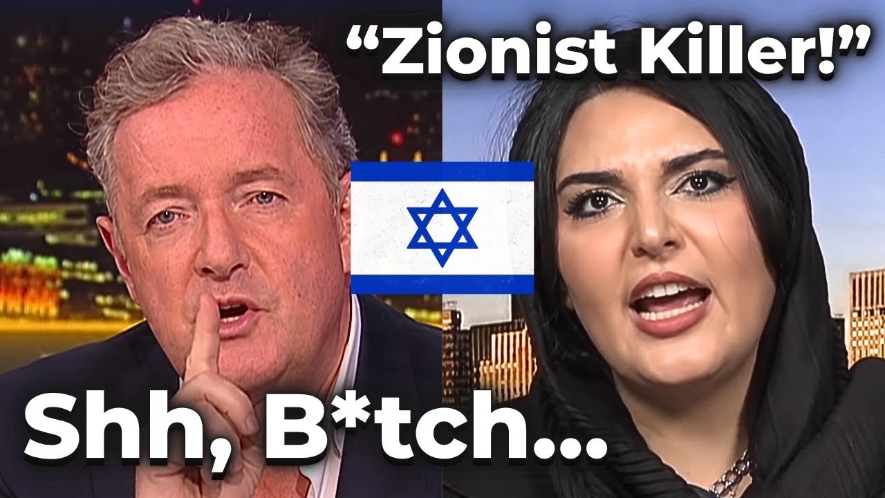 Zionist Destroyed Nerdeen Kiswani So Badly - Piers Morgan Had To Step In!