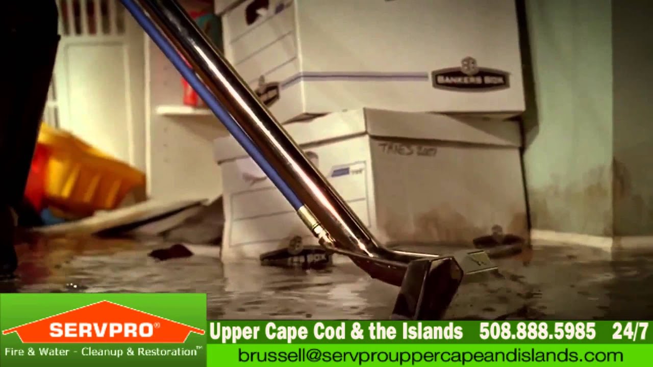 Upper Cape Cod Sandwich water disaster cleanup services Falmouth Massachusetts