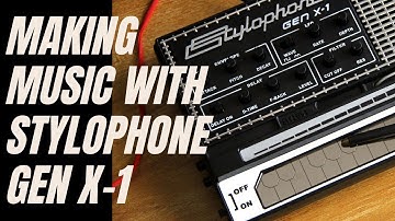 Making music with Stylophone Gen X-1