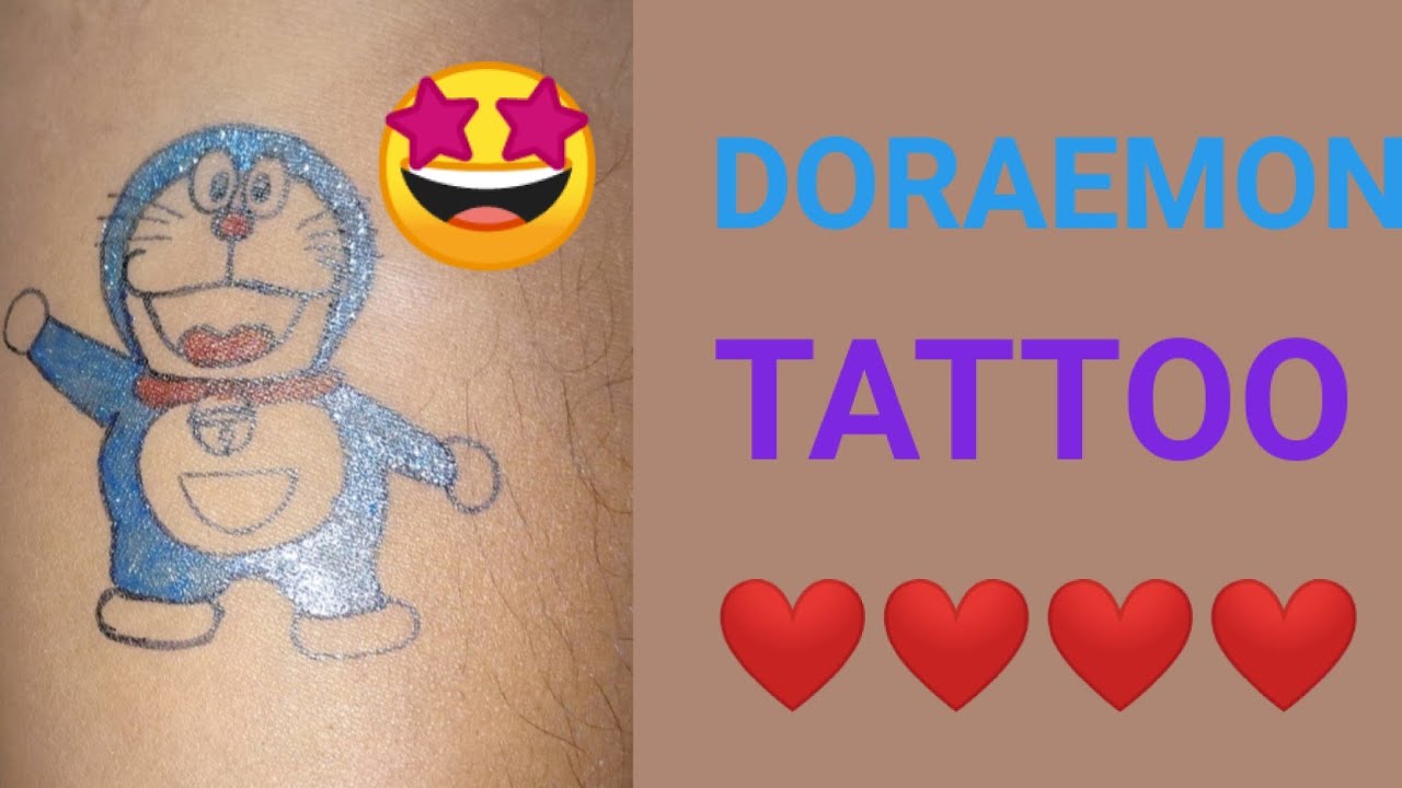 Doraemon Cartoon Tattoo