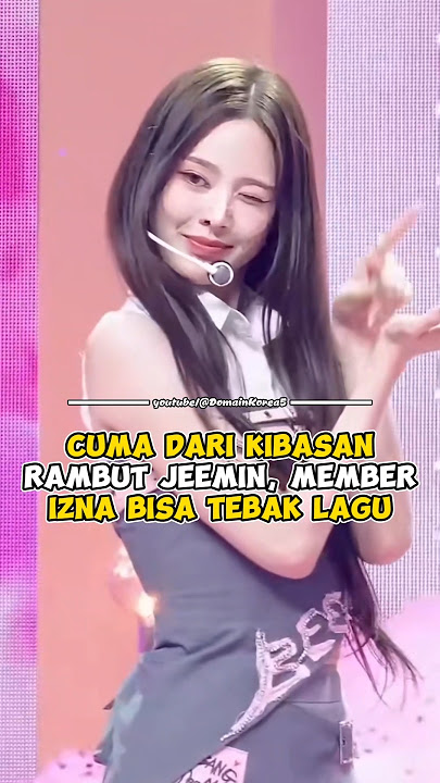 Cuma dari Kibasan Rambut Jeemin, Member IZNA Bisa Tebak Lagu #kpop #shorts