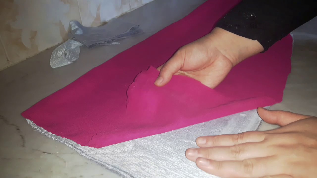 خياطة أم معاذ /  طريقة  تفصيل وخياطة  سروال دزيري  بلا دبلور