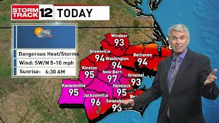 NC Meteorologist Les Still Is Tracking Dangerous Heat And Scattered Storms