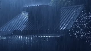 HEAVY RAIN & THUNDER | ASMR RAIN SOUNDS