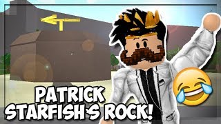 Bloxburg: I made Patrick's Rock House from Spongebob SquarePants!