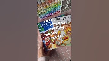 Cozy Coloring Books Haul ASMR | Coco Wyo, Fuzzy Hygge
