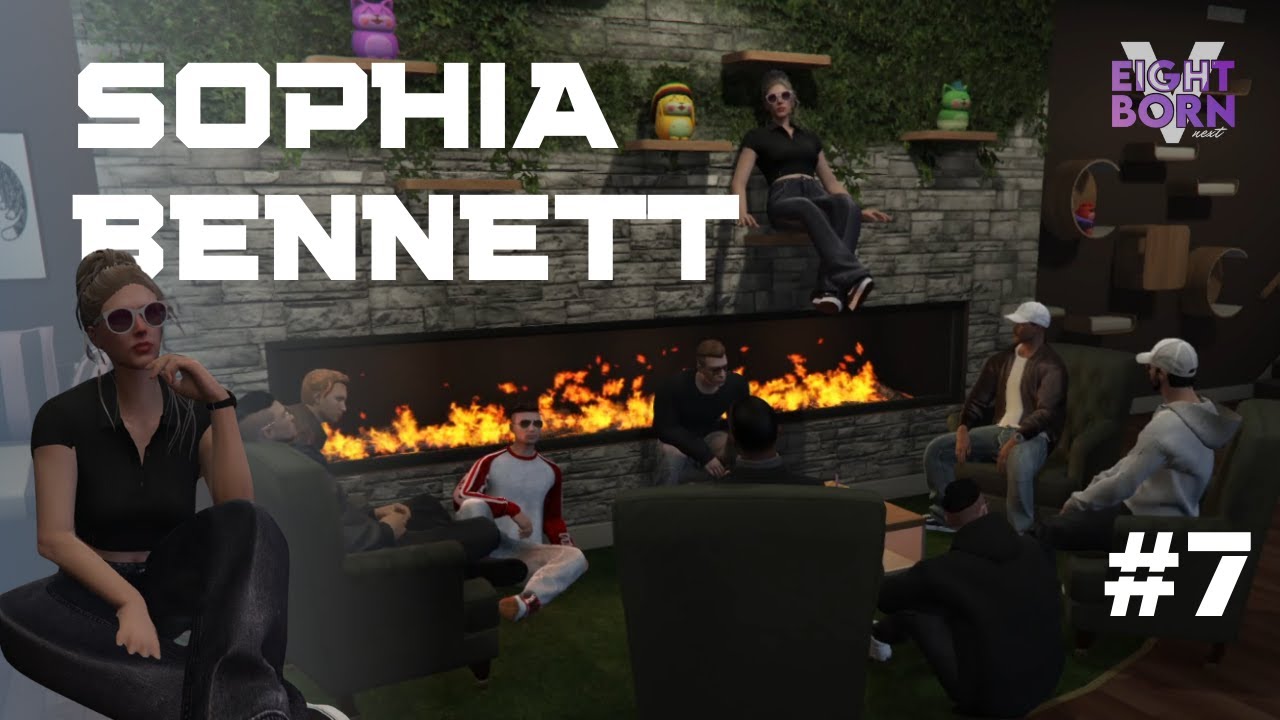 EightbornV NEXT | Mesai Dışı Biraz Dedikodu | LSPD | SOPHIA BENNETT #7