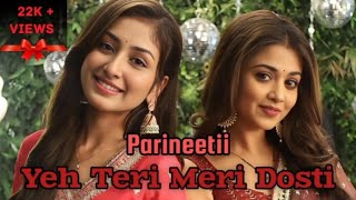 Yeh Teri Meri Dosti (Lyrics) | Parineetii | New Song From E-655 | Anchal S, Tanvi D | Colors TV |