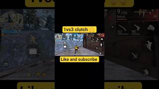 1vs3 clutch moments|| #freefire #king #gaming