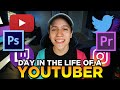 Day in the Life of a Small Youtuber