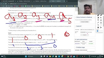 Codeforces Round 895 (Div. 3) || E. Data Structures Fan || Easy Explanation