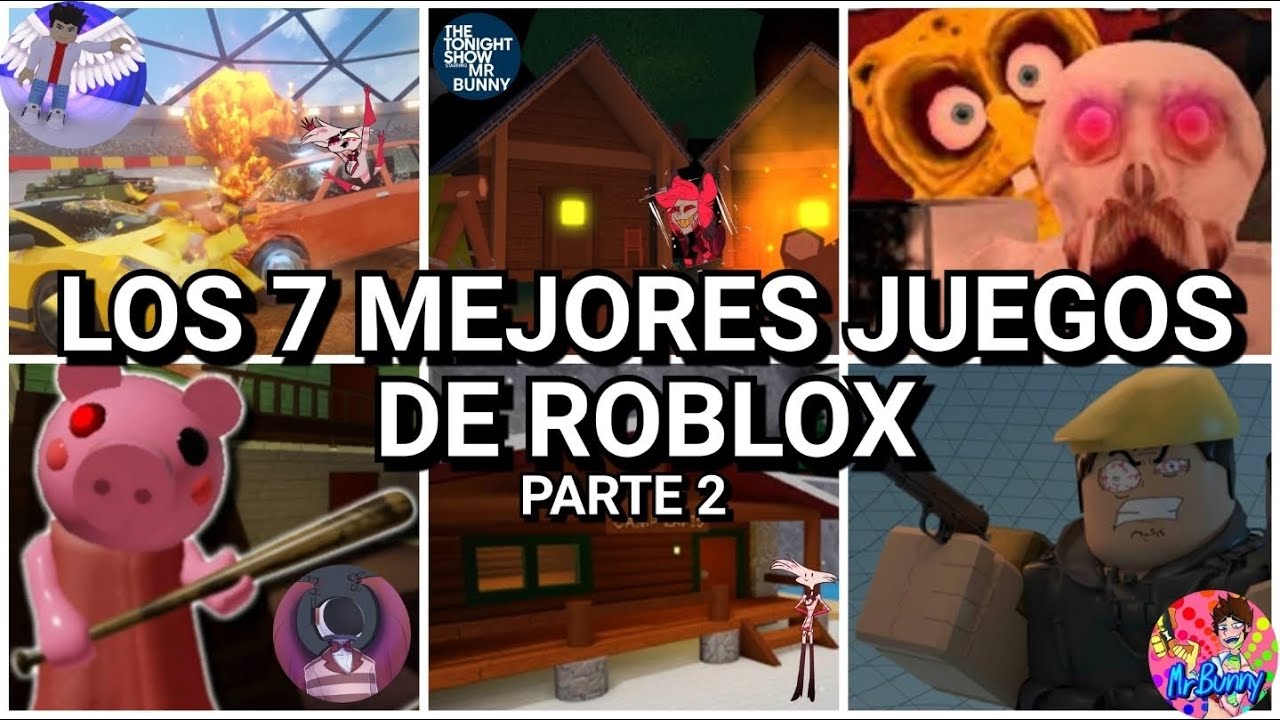 Los 7 Mejores Juegos De Roblox Parte 2 Youtube