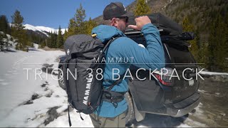 Mammut Trion 38L Backpack - Great For Splitboarding and Winter Activities by Engearment 510 views 3 weeks ago 9 minutes, 15 seconds