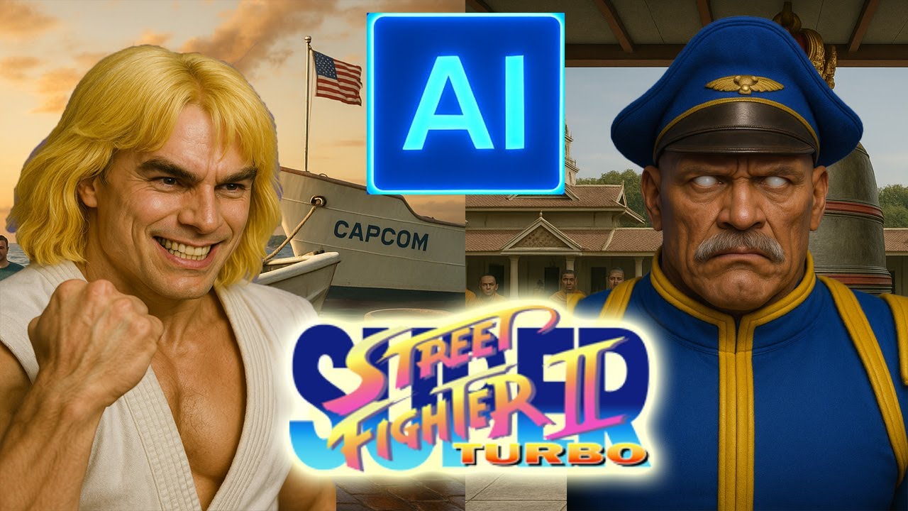 TODOS los Personajes de SUPER Street Fighter II con IA En ¡VIDA Real! ?
