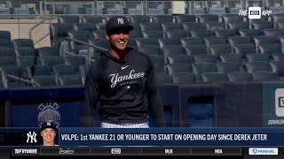 Anthony Volpe all smiles ahead of MLB debut