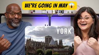 Americans React to 15 Things To Do In York, England | UK