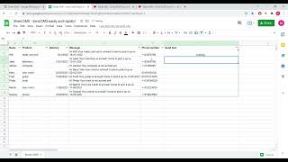 Sheet SMS - Send SMS directly from Google Sheets screenshot 1