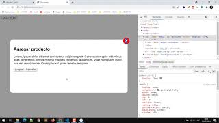 ¿Como crear ventana modal con JavaScript, HTML y CSS?