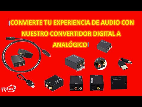 Conversor Digital Audio Toslink A Rca + Cable Optico 1 Mts