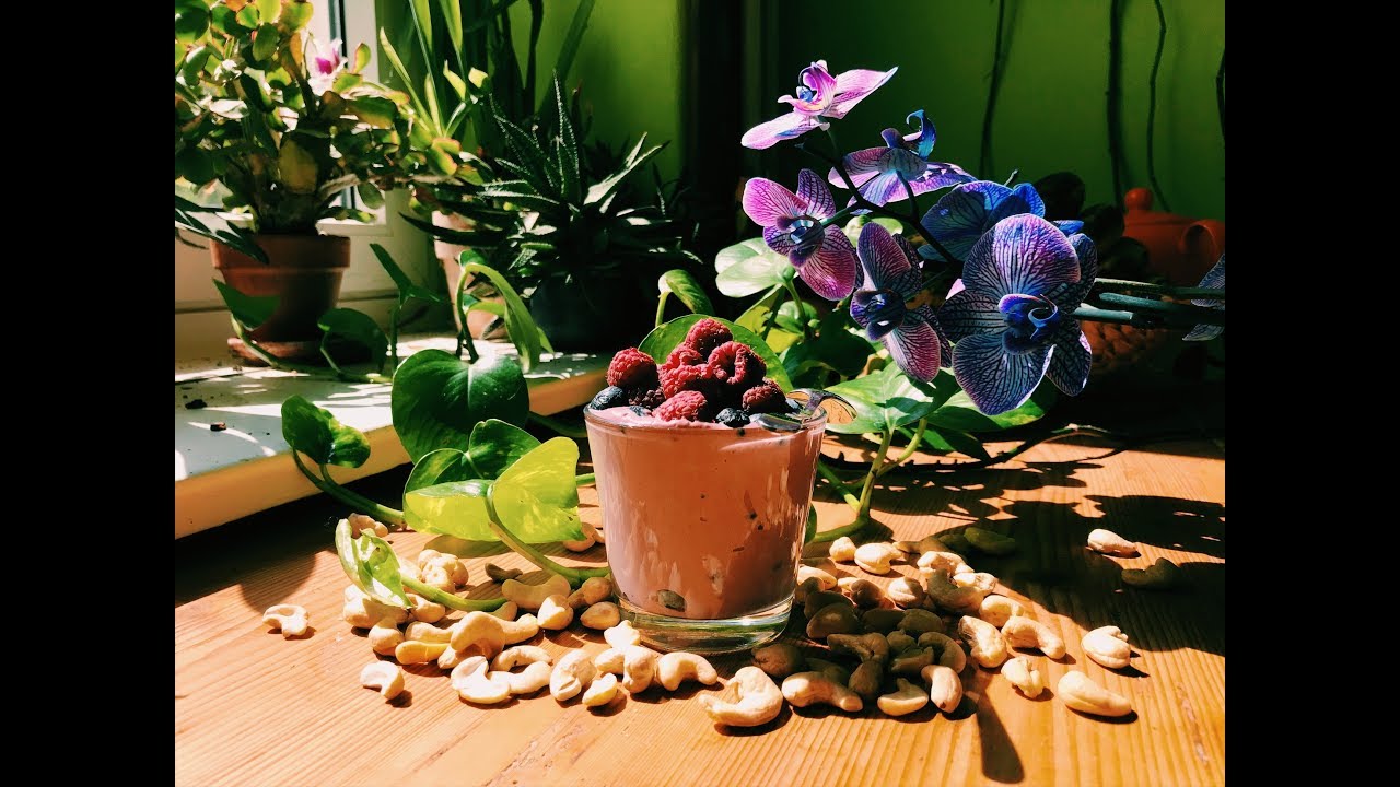 Raspberry Cream (vegan, raw) Take 3 YouTube