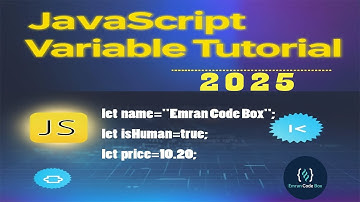 JavaScript VARIABLES are easy!