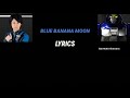 BLUE BANANA MOON CODED LYRICS|RYOŪMA BABA &amp; GENDA TESSHOU
