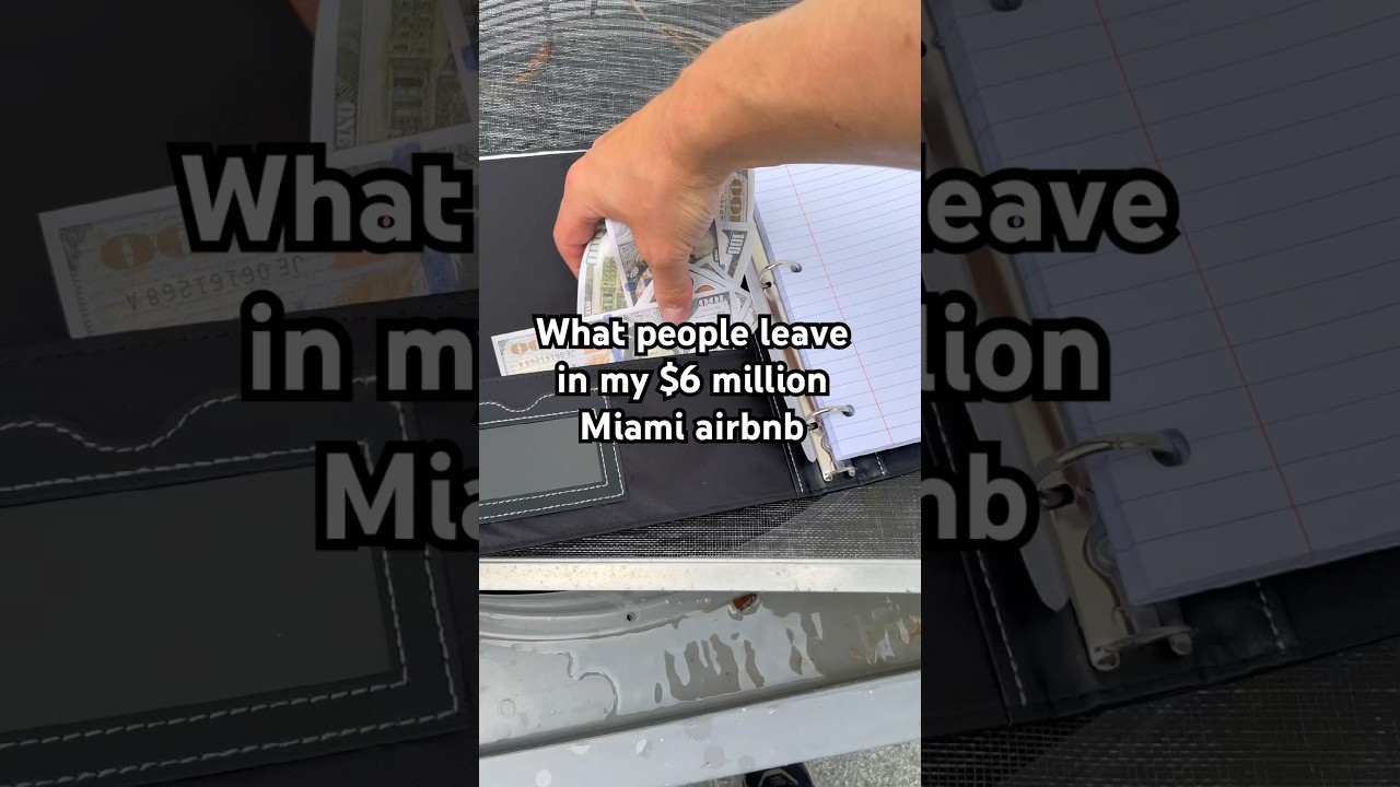What people leave in my $6 million Miami Airbnb