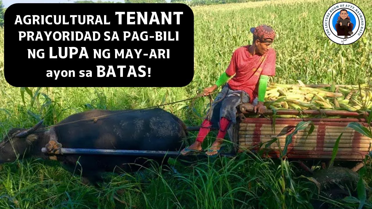 Mag paalam muna sa tenant baka bilihin nia.