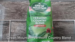 In Hand Review of Green Mountain Coffee Signature Vermont Country Blend Ground Coffee