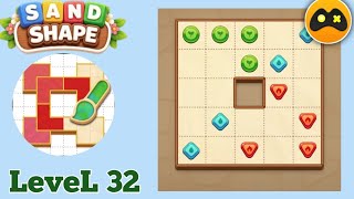 Sand Shape Level 32 Solution Walkthrough 