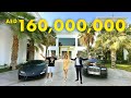 Owners show me one of the most expensive mansions in dubais emirates hills  property vlog no 92