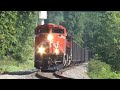 Bessemer and Lake Erie Iron Ore train. Southbound. Conneaut, OH. August 9, 2025