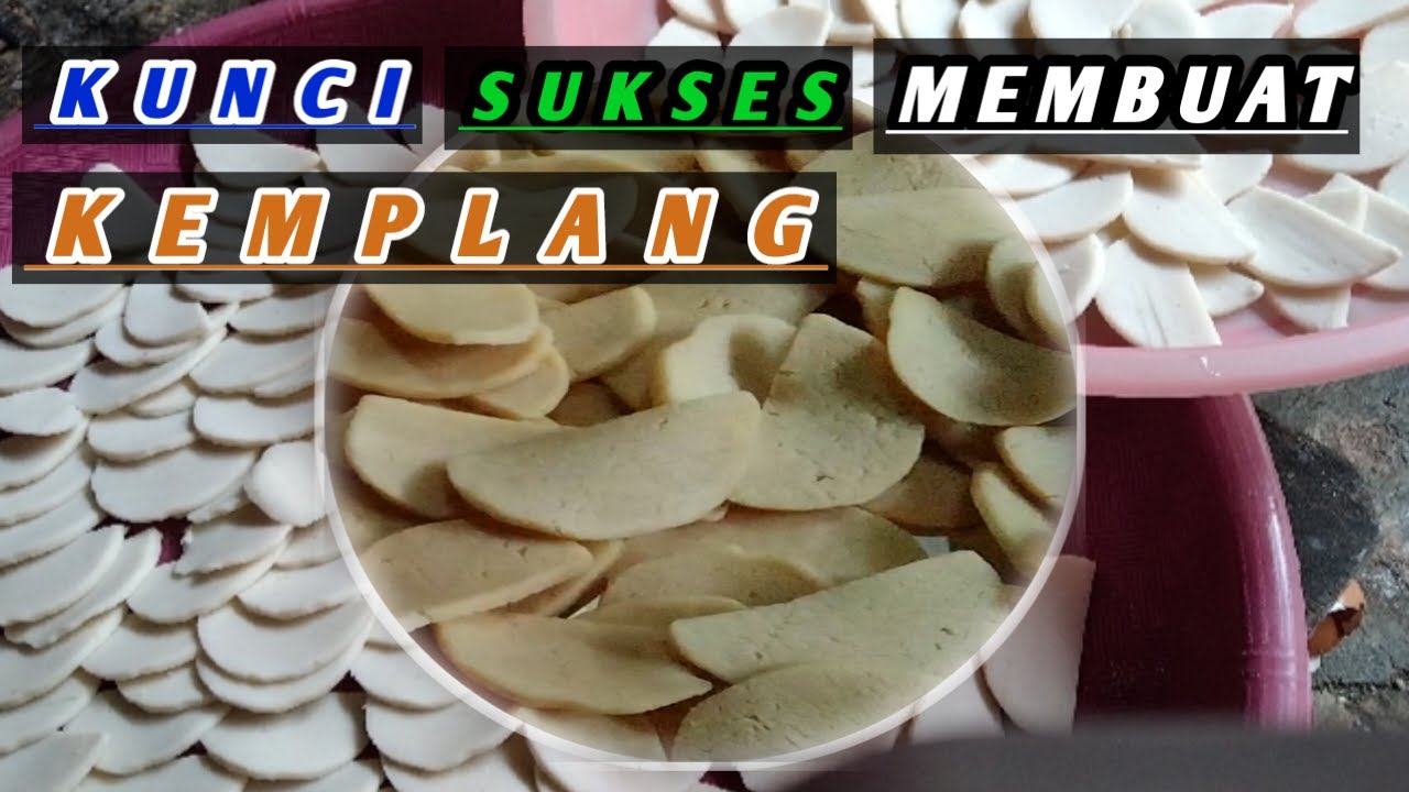 kunci sukses membuat kemplang /Getasan/keripik beras #kemplang #kuekering  #kuelebaran