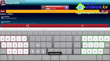 Android Konuşan Sözlük Uygulaması