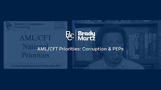 Aml-Cft Priorities Corruption Peps
