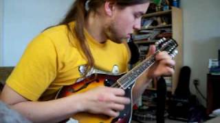 Video thumbnail of "joshua green - the butterfly/rights of man (mandolin)"