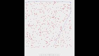 Gift Wrapper/Jarvis March Algorithm Demonstration in Java - With Steps