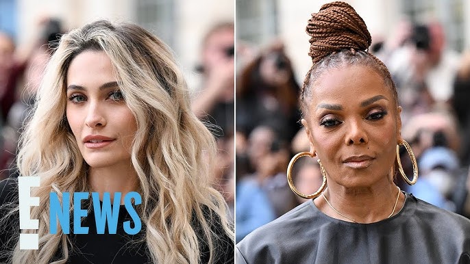See Janet Jackson's Sweet Moment With Niece Paris Jackson at Paris Fashion Week | E! News - YouTube