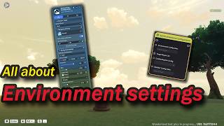 How to use the Environment Configuration & Weather settings in Miliastra Wonderland (Full Tutorial)
