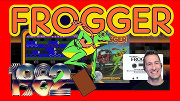 Frogger Officially Hops To Your Home Computer! #frogger #atari #apple #arcade #retro