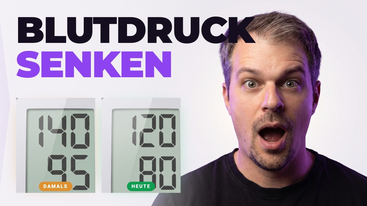Bluthochdruck senken: das einzige Video, das du sehen musst