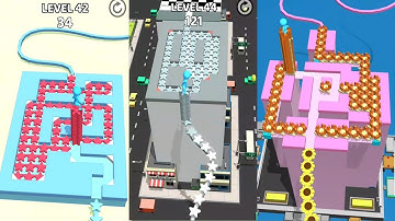 Stacky Dash Gameplay Level 41-50 || stacky dash mobile gameplay