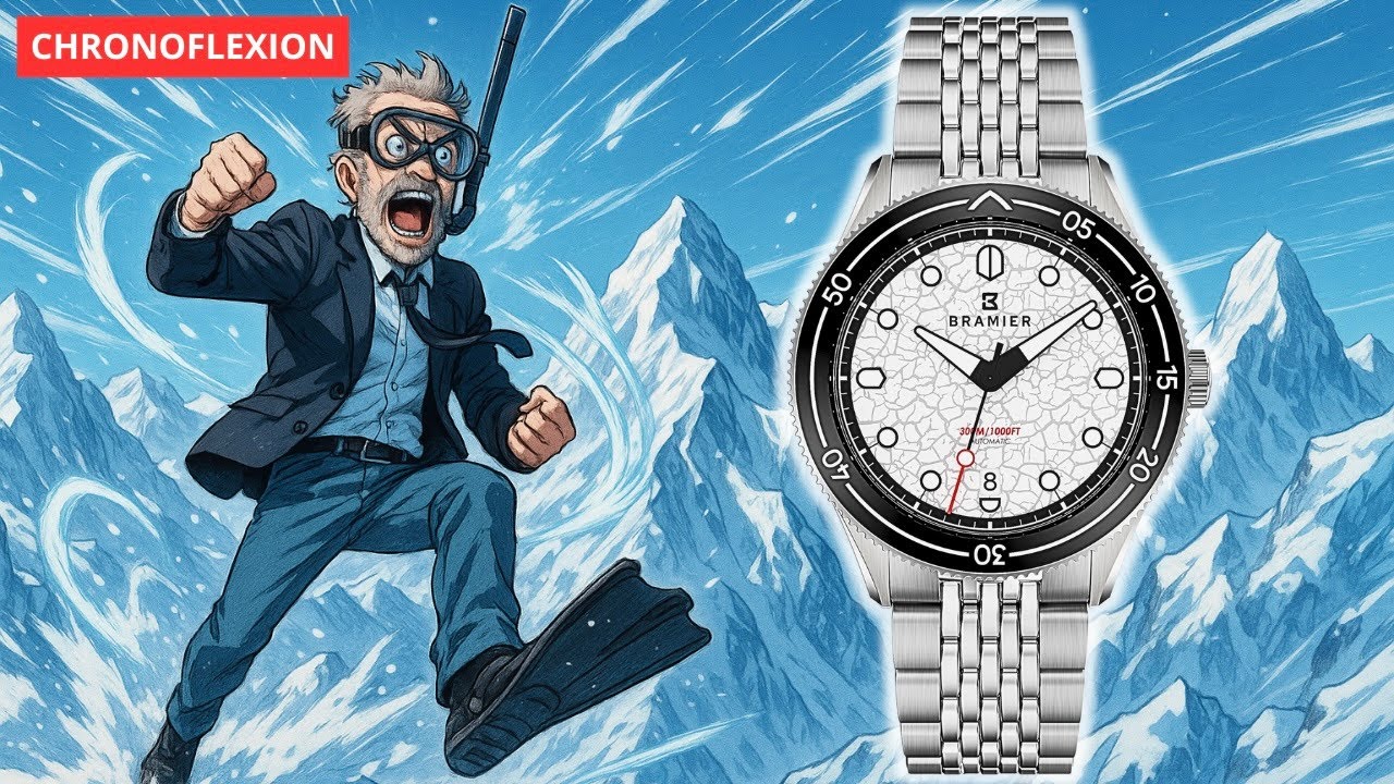 Bramier Rocks Une montre très fraîche ! Que vaut cette BRAMIER Apex Rock ? 🏔️ - YouTube