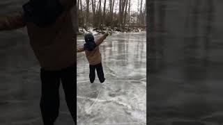 Skating accident, Levi February2019 #helmet #fail