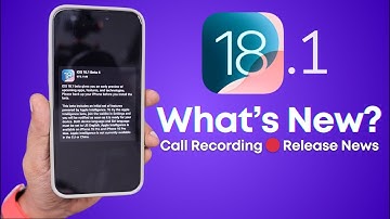 iOS 18.1 Beta 4 🔥 Call Recording & Release News