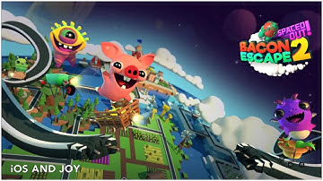 Bacon Escape 2: Spaced Out! iOS Gameplay