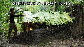 3 DAYS SOLO SURVIVAL: (NO FOOD, NO WATER, NO SHELTER) HEAVY RAIN, CATCH & COOK