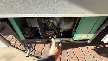 Reparatie van een Onan 4000 watt RV-generator om pieken te stoppen, gemakkelijk te starten en te ...