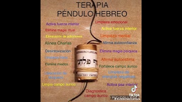 Terapia de Pendulo Hebreo