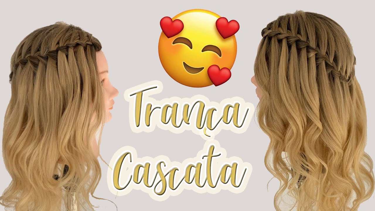Como fazer trança cascata?